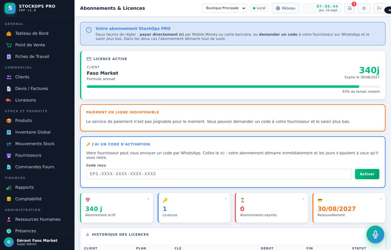 L'abonnement